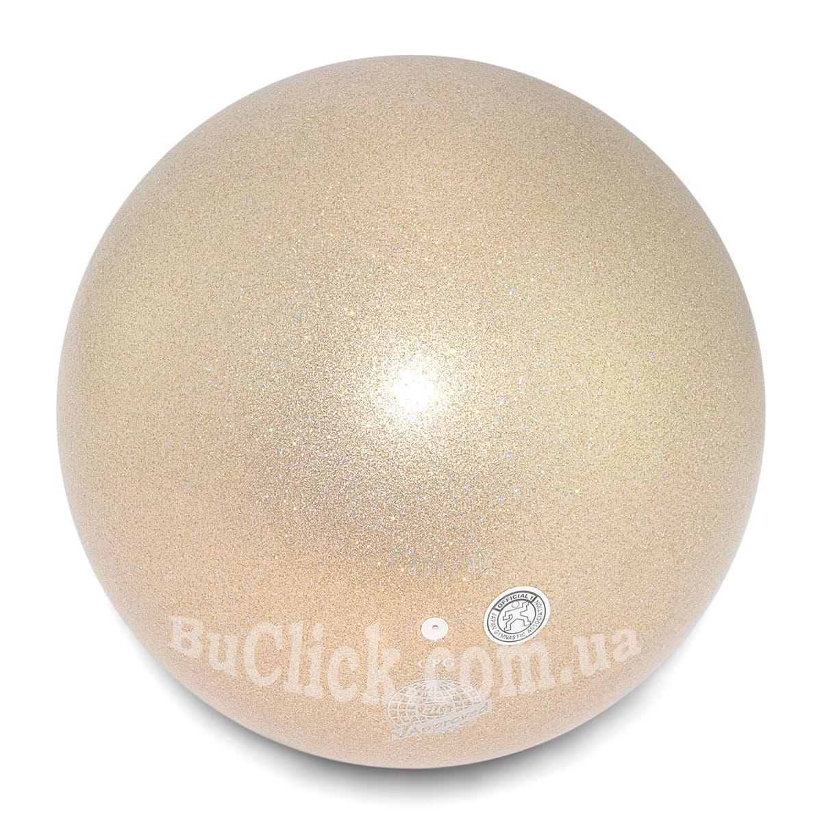 М'яч 18,5 см Chacott Jewelry колір 501. Перламутр (Pearl) - Зображення 2