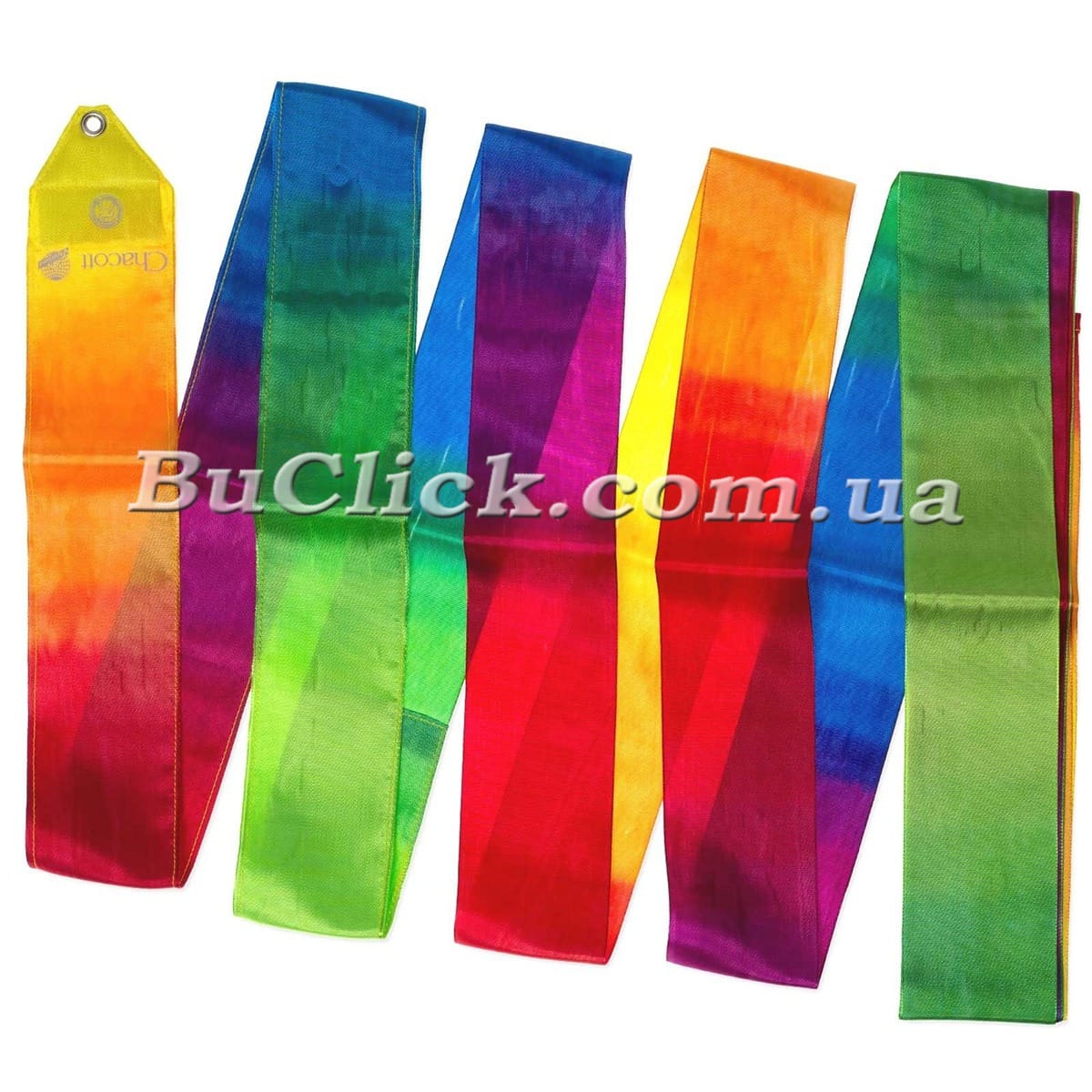Стрічка 5 м Chacott колір 796. Веселка (Rainbow) - Зображення 2