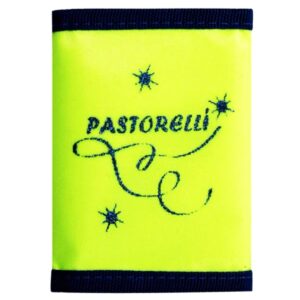 Жовтий чохол-тримач Pastorelli для стрічок для художньої гімнастики.