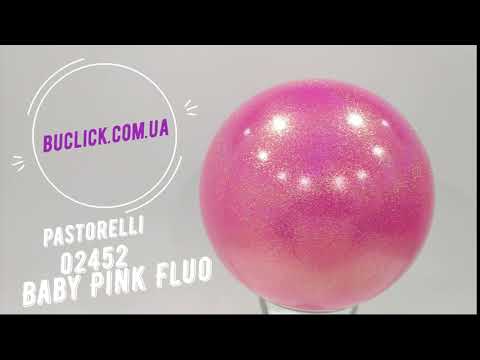 М'яч 18 см Pastorelli HV колір Ніжно-Рожевий Флуо (Fluo Baby Pink) - Зображення 6