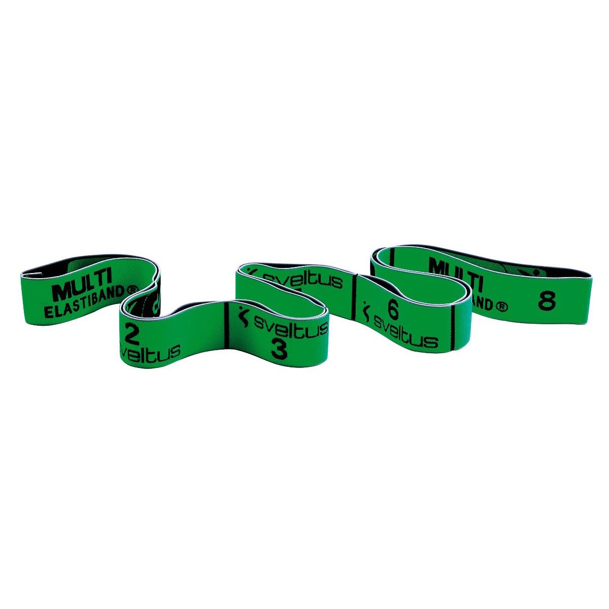 Гума для розтяжки Sveltus Multi Elastiband 10 кг колір Зелений