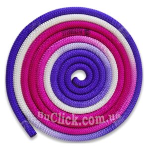 Скакалка Pastorelli модель Multicolor колір Білий-Фуксія-Бузковий